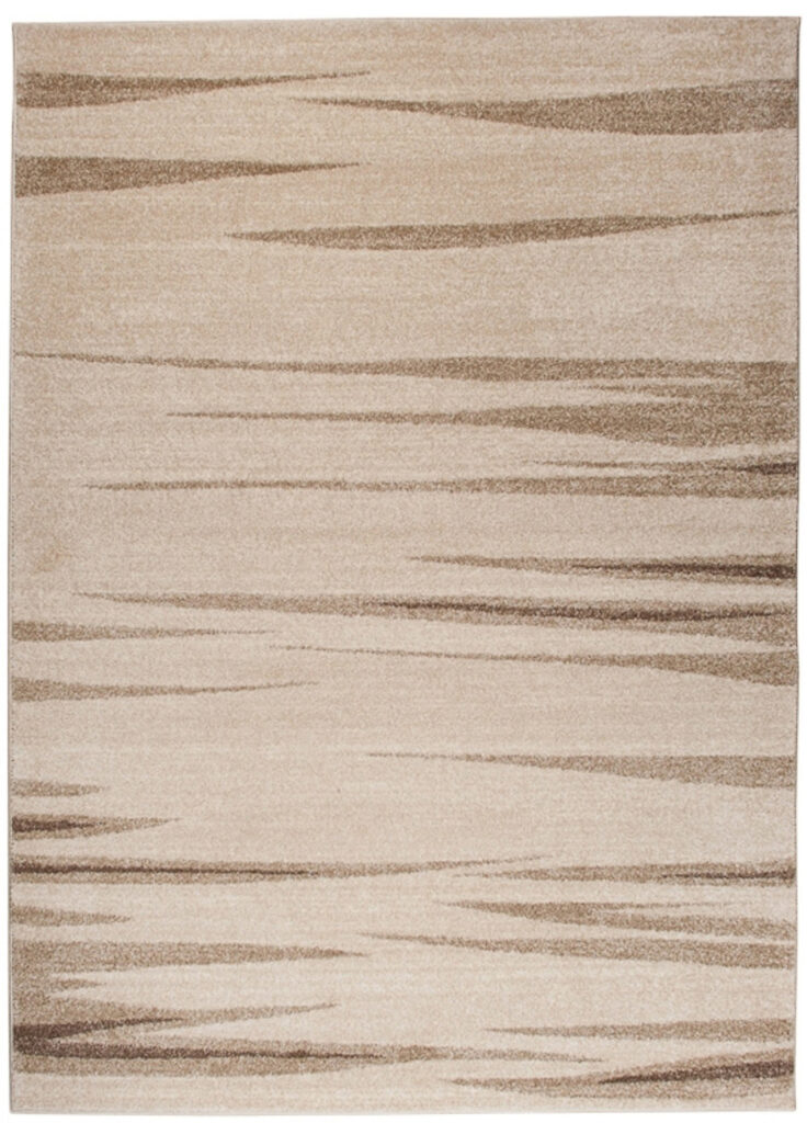 Vloerkleed Sari Beige Gestreept