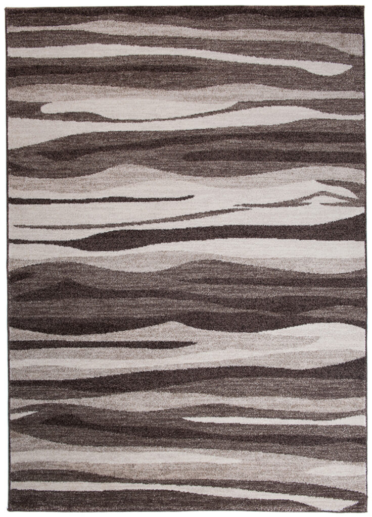 Vloerkleed Sari Bruin Beige Abstract