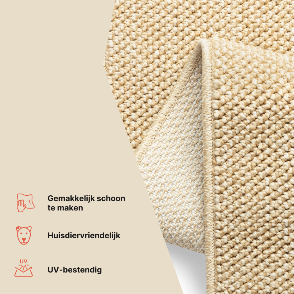 Buitenkleed Calma Beige