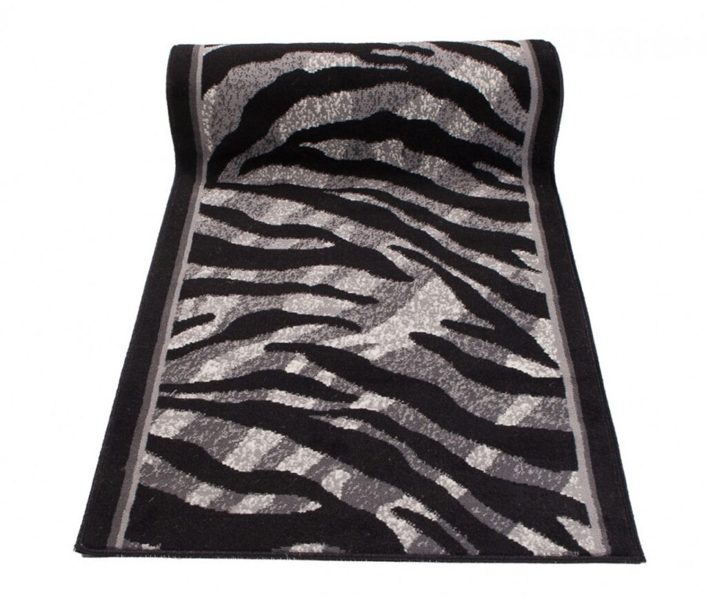 Loper Dream Grijs Zwart Dierenprint