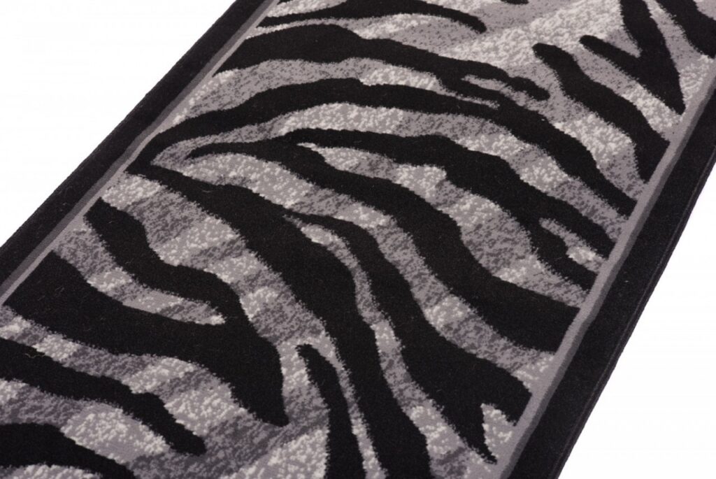 Loper Dream Grijs Zwart Dierenprint