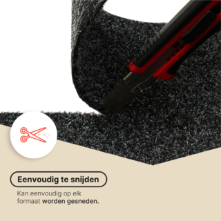 Kunstgras Vera Grijs 4mm