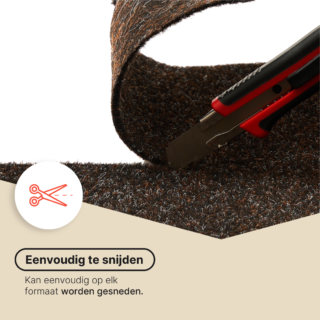 Kunstgras Vera Bruin 4mm