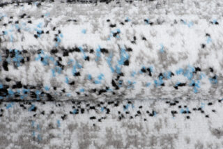 Loper Maya Grijs Zwart Blauw Abstract