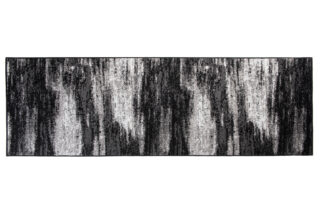 Loper Maya Grijs Zwart Abstract