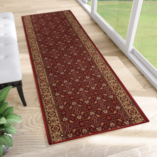 Loper Antislip Rood Oosters