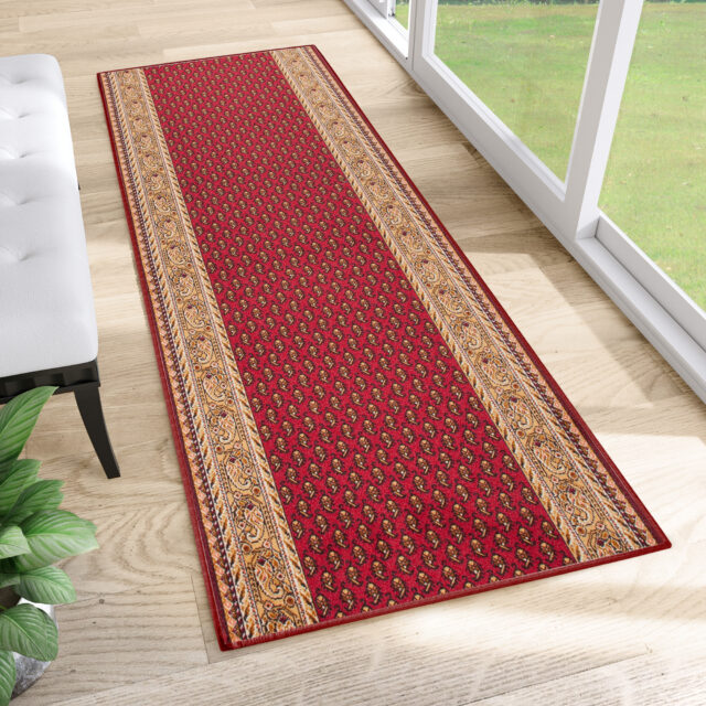 Loper Antislip Rood Goud