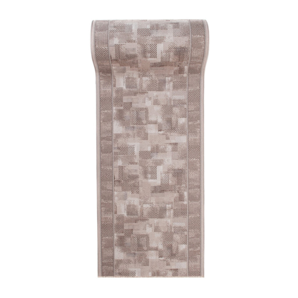 Loper Antislip Beige Patchwork