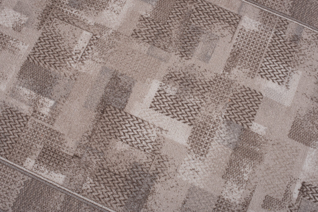 Loper Antislip Beige Patchwork