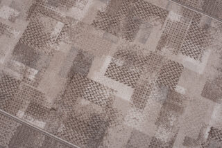 Loper Antislip Beige Patchwork