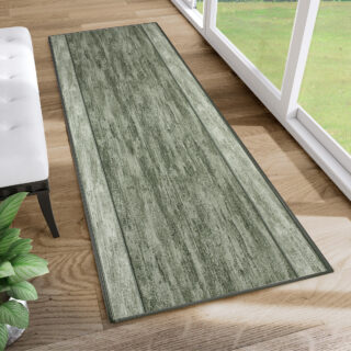 Loper Antislip Groen Rand