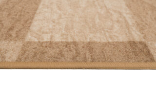 Loper Antislip Beige Geometrisch