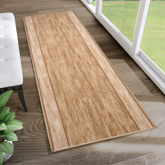 Loper Antislip Beige Rand