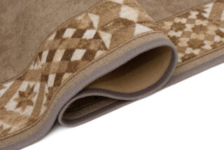 Loper Antislip Beige Mozaïek