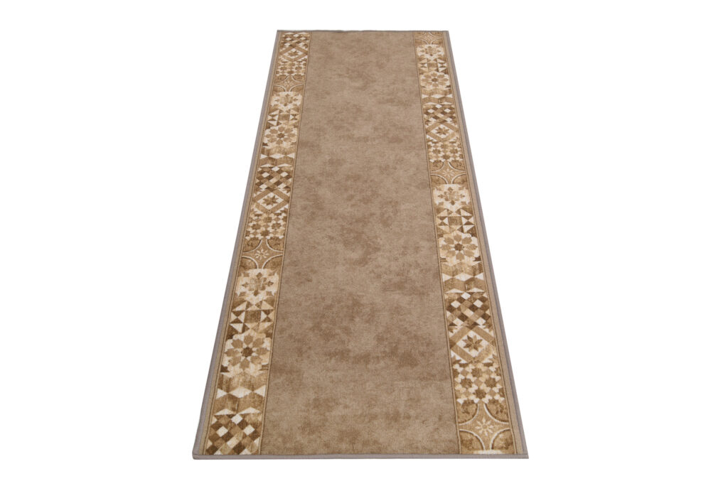 Loper Antislip Beige Mozaïek