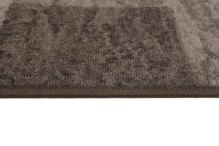Loper Antislip Bruin Geometrisch