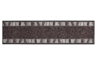 Loper Antislip Bruin Grijs