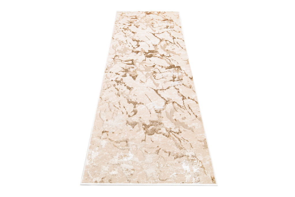 Loper Crystal Beige Bruin Abstract