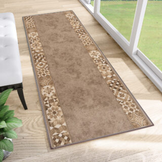 Loper Antislip Beige Mozaïek