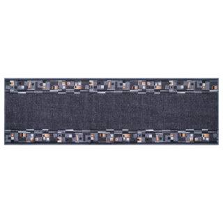 Loper Antislip Grafiet Rand
