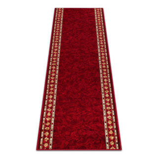 Loper Antislip Bordeaux Ornamenten