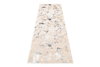 Loper Crystal Beige Grijs Abstract