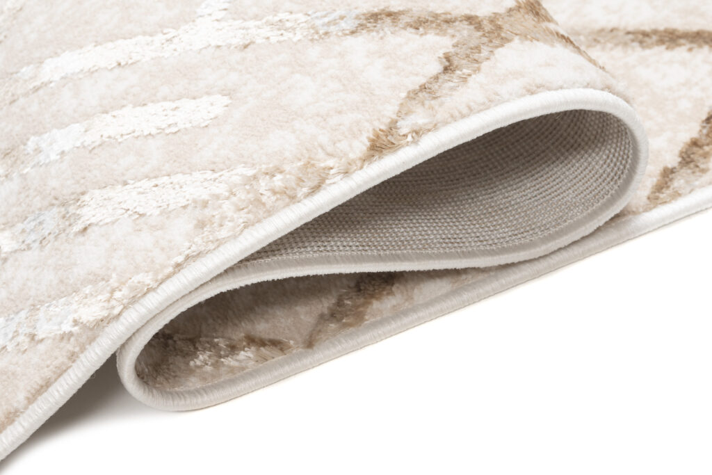 Loper Crystal Beige Bruin Ruiten