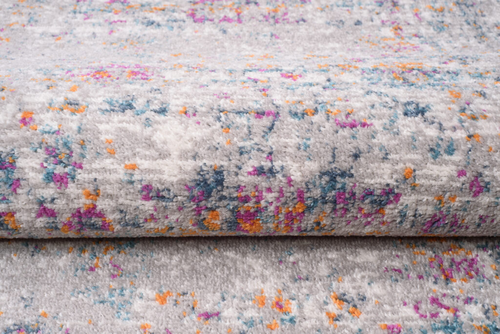 Loper Lazur Grijs Veelkleurig Vintage