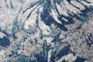 Loper Lazur Donkerblauw Bladeren