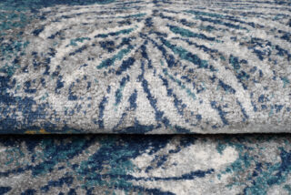 Loper Lazur Donkerblauw Bladeren
