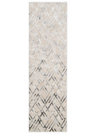 Loper Crystal Grijs Beige Ruiten