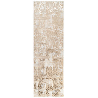 Loper Crystal Bruin Goud Abstract