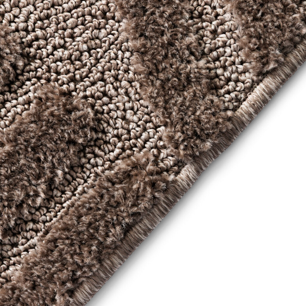 Vloerkleed Linea 3D Taupe Patchwork