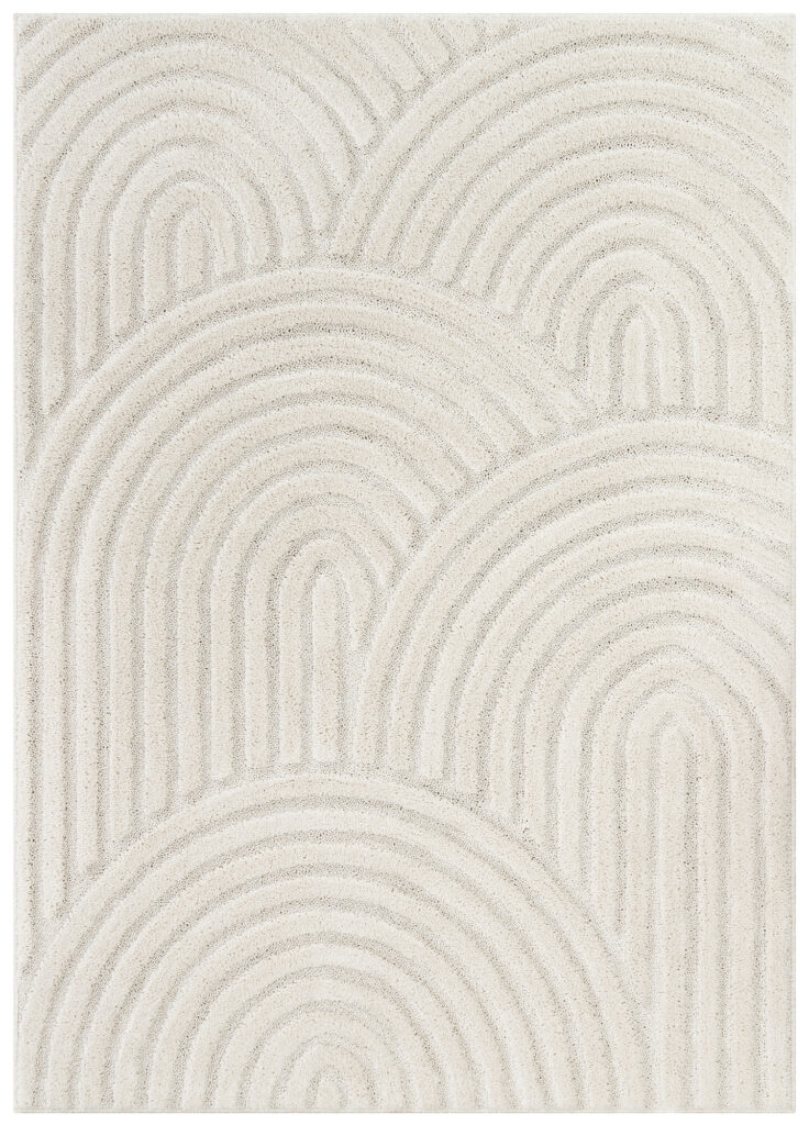 Vloerkleed Linea 3D Crème Golven