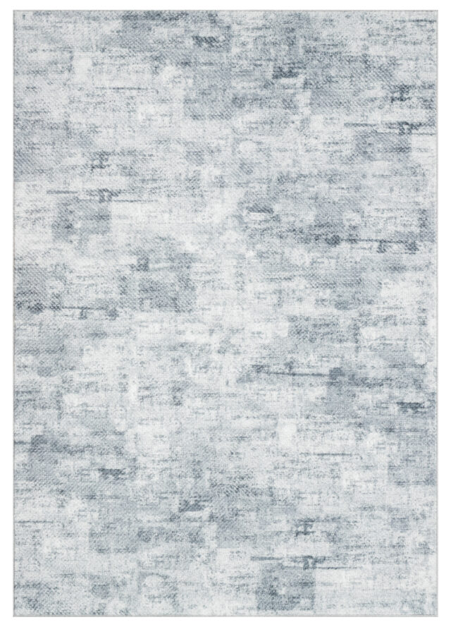 Vloerkleed Bari Blauw Grijs Abstract