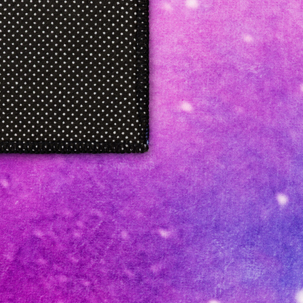 Vloerkleed Cosmo Game Melkweg Blauw-Roze Antislip