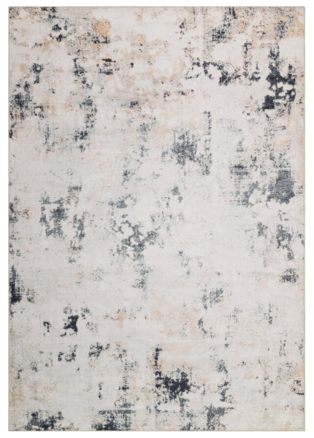 Vloerkleed Ash Wit Grijs Beige Antislip
