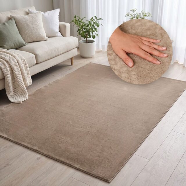 Vloerkleed Lumi Bruin Antislip
