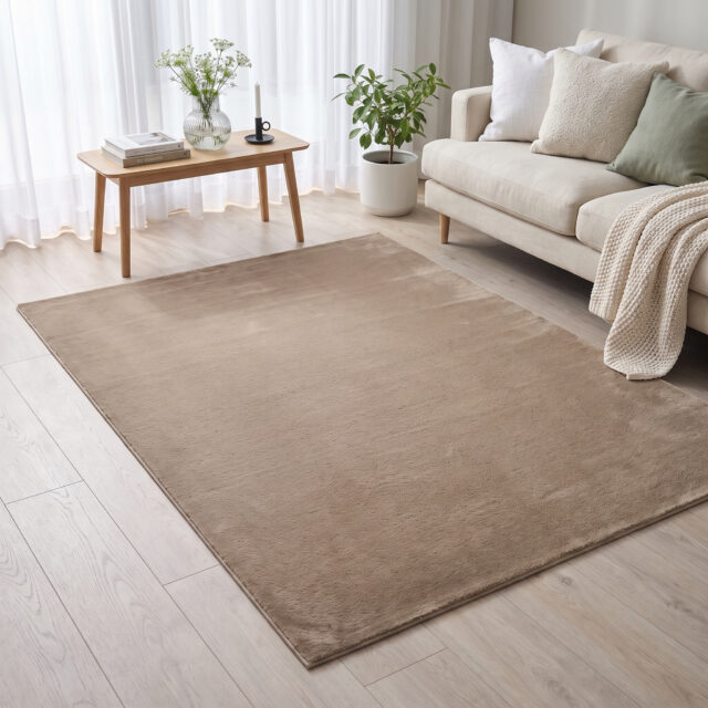 Vloerkleed Lumi Bruin Antislip