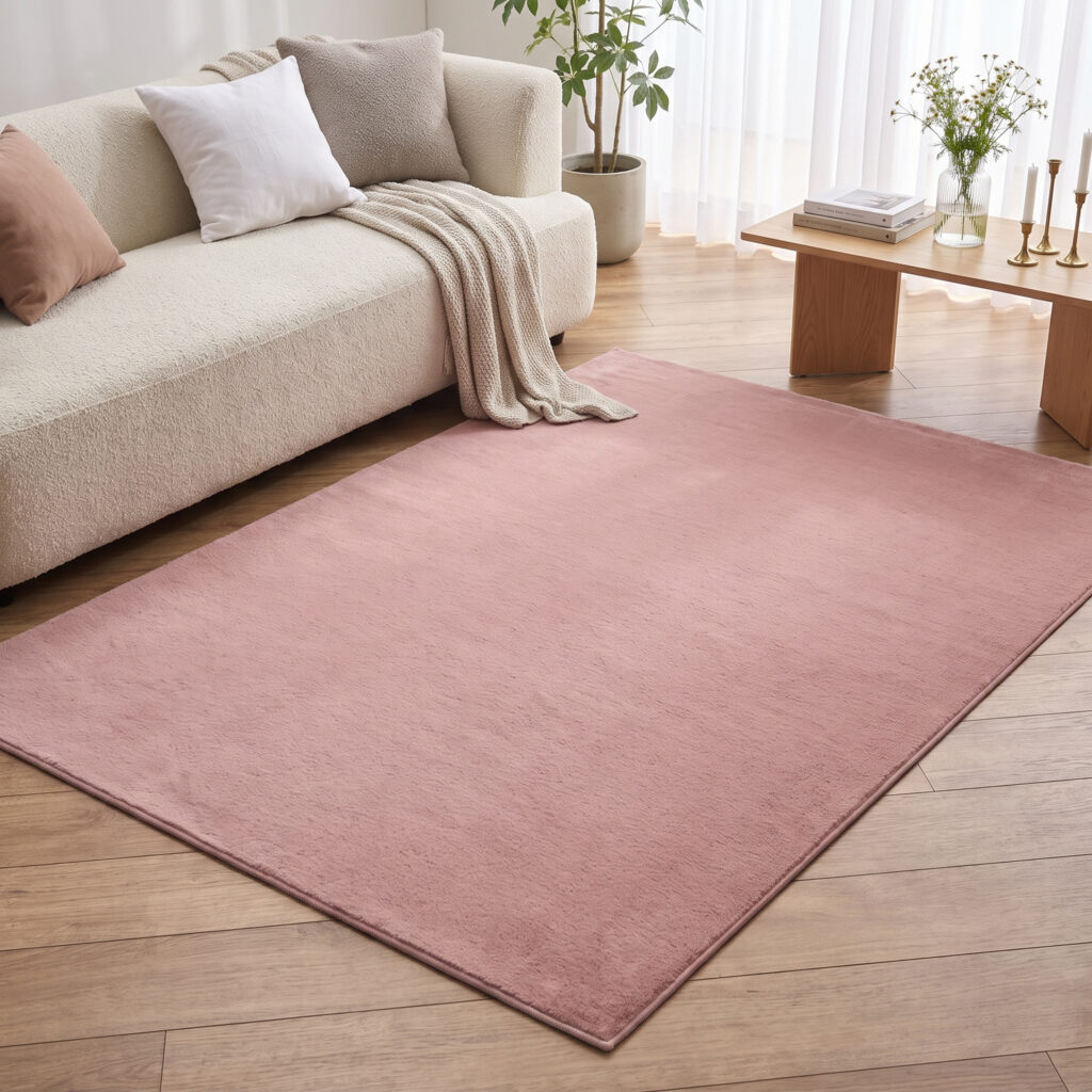 Vloerkleed Lumi Roze Antislip